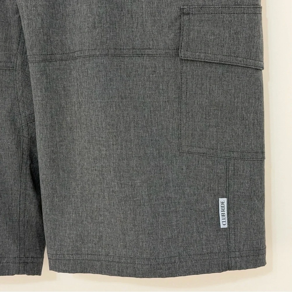 Club Ride Men's Commander Short Gray Size Large
